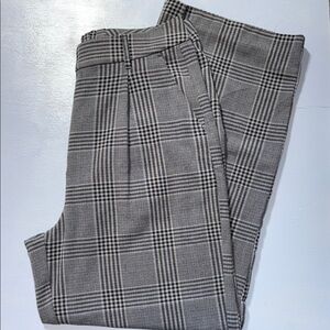 Old Navy Black and White Checkered Pants